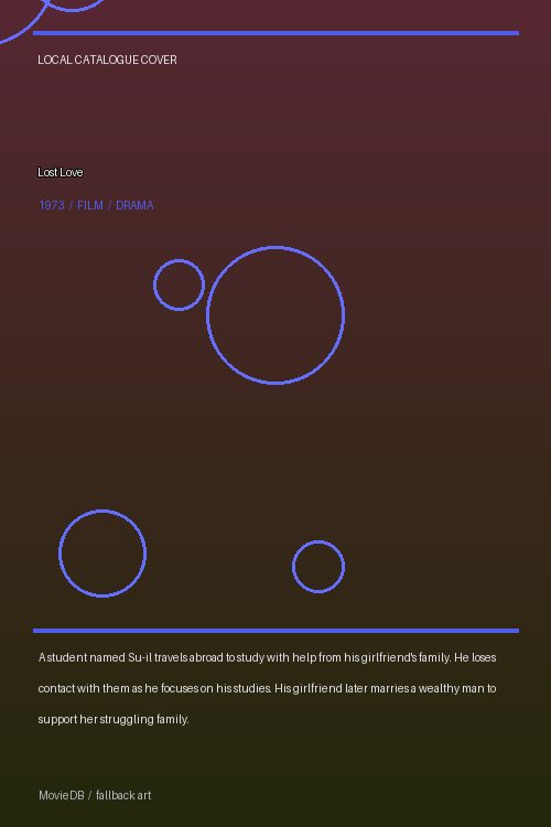 Lost Love poster