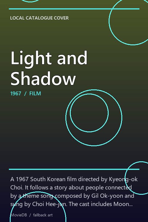 Light and Shadow poster