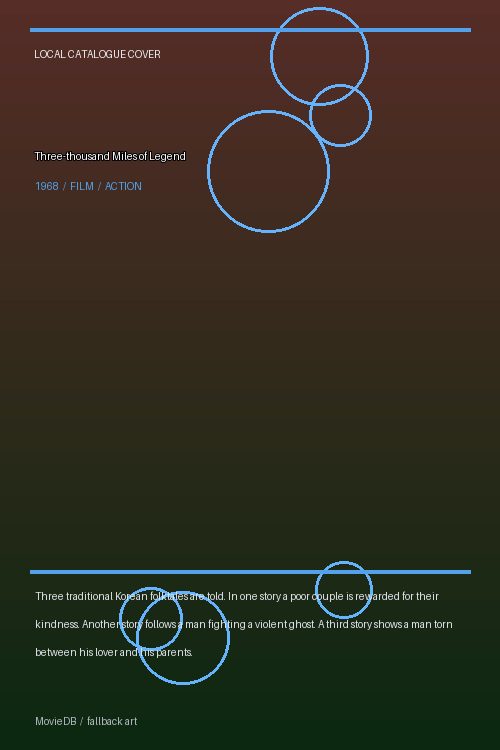 Three-thousand Miles of Legend poster