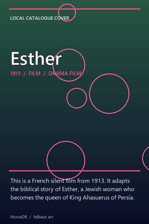 Esther poster