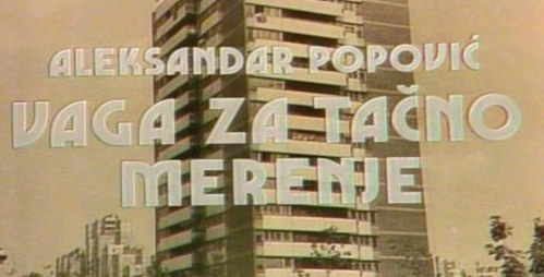 Vaga za tačno merenje poster