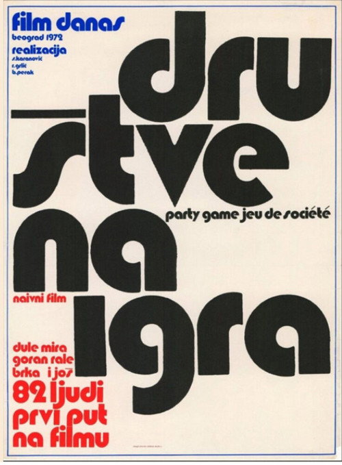 Drustvena igra poster