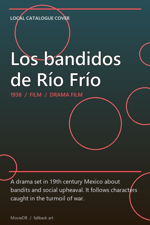 Los bandidos de Río Frío poster
