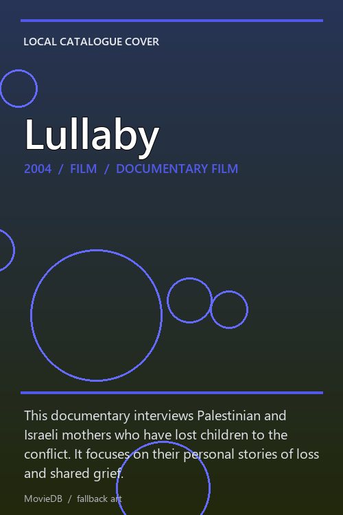 Lullaby poster