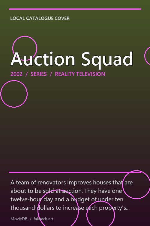 Auction Squad poster