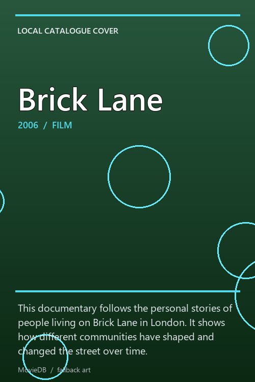 Brick Lane poster