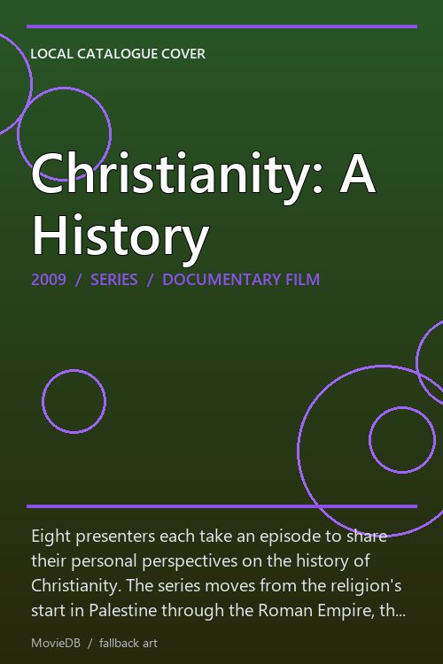 Christianity: A History poster