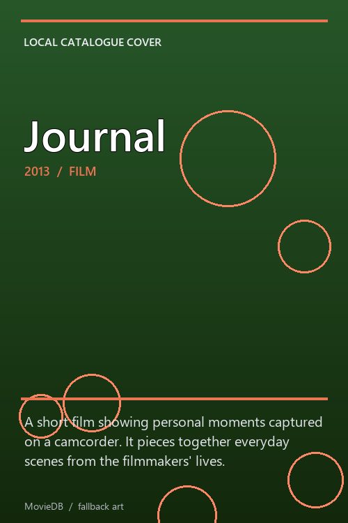 Journal poster