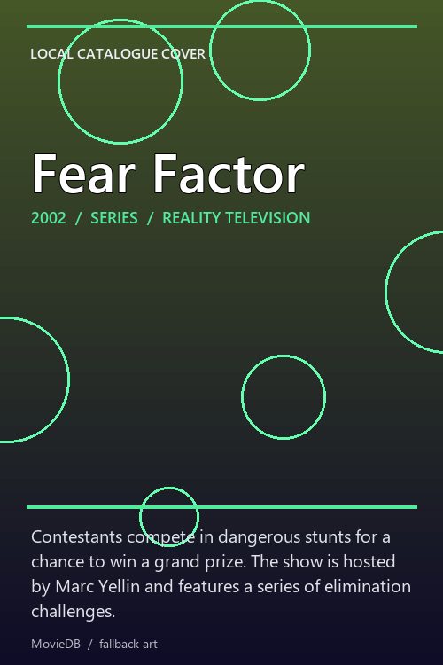 Fear Factor poster