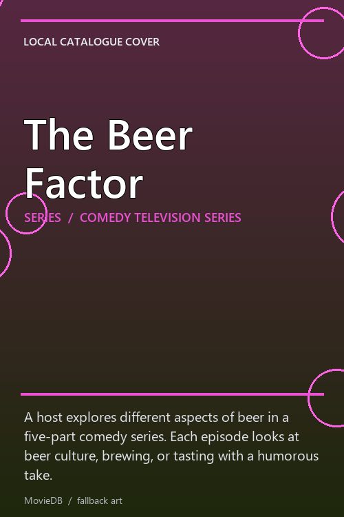 The Beer Factor poster