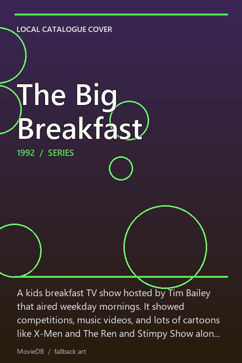 The Big Breakfast poster