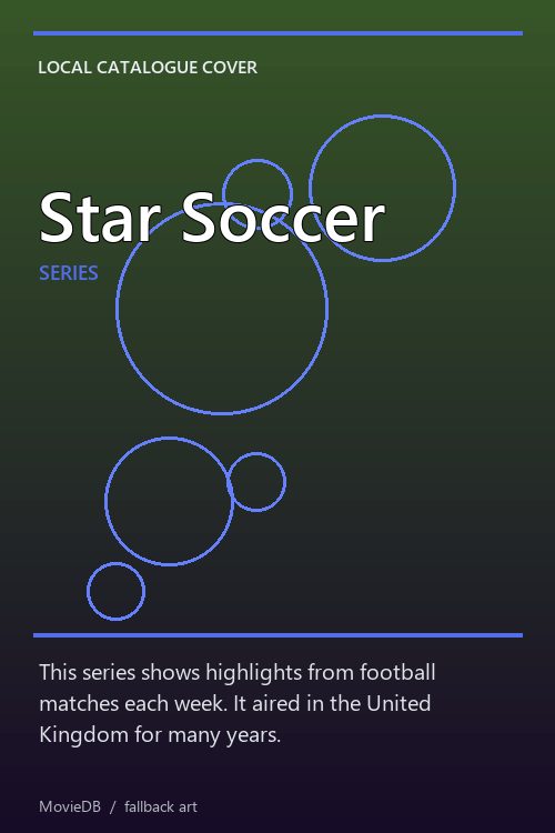 Star Soccer poster