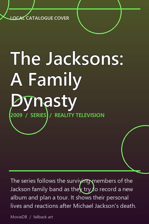 The Jacksons: A Family Dynasty poster