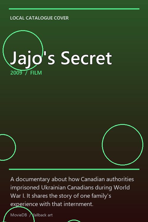 Jajo's Secret poster