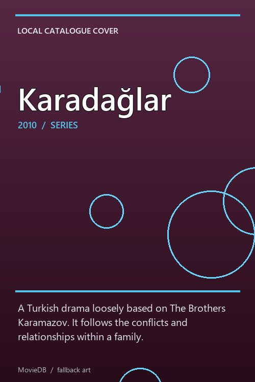 Karadağlar poster