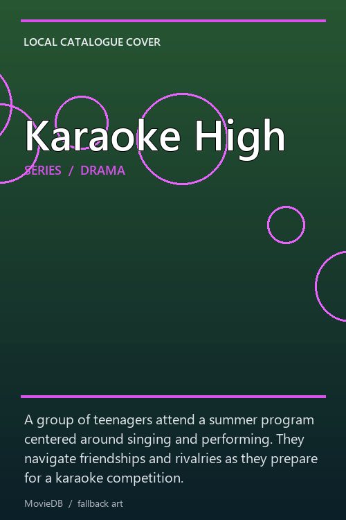 Karaoke High poster