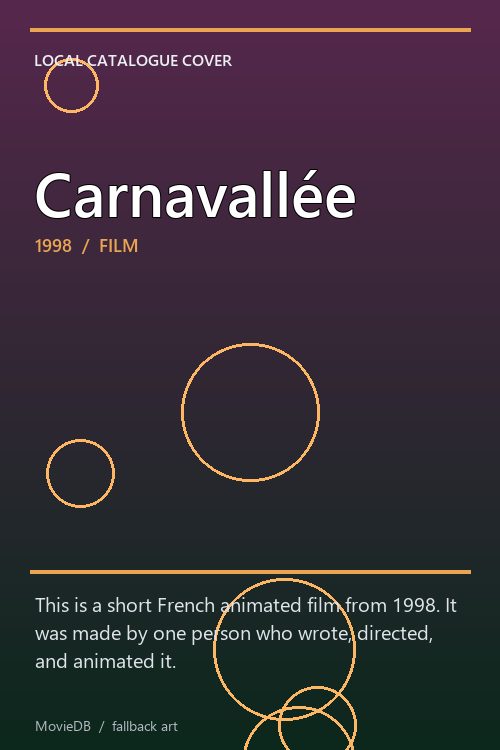 Carnavallée poster