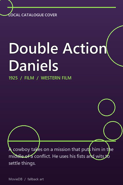 Double Action Daniels poster