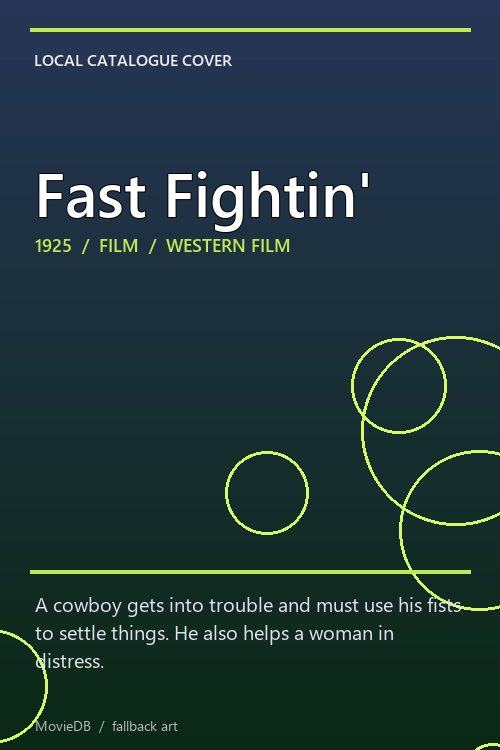 Fast Fightin' poster
