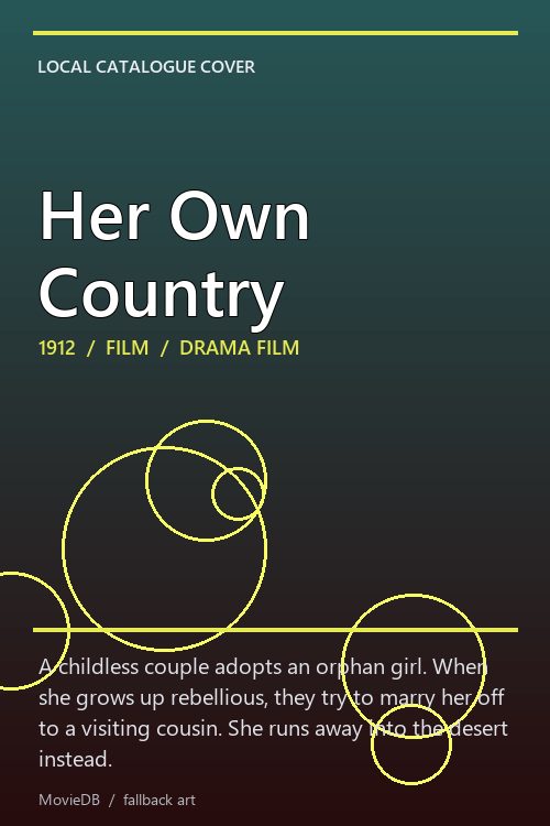 Her Own Country poster