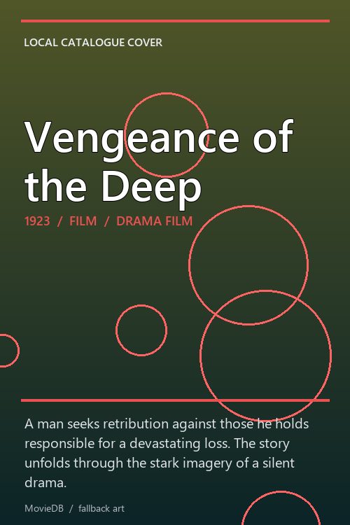 Vengeance of the Deep poster