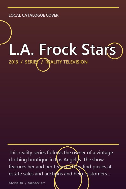 L.A. Frock Stars poster