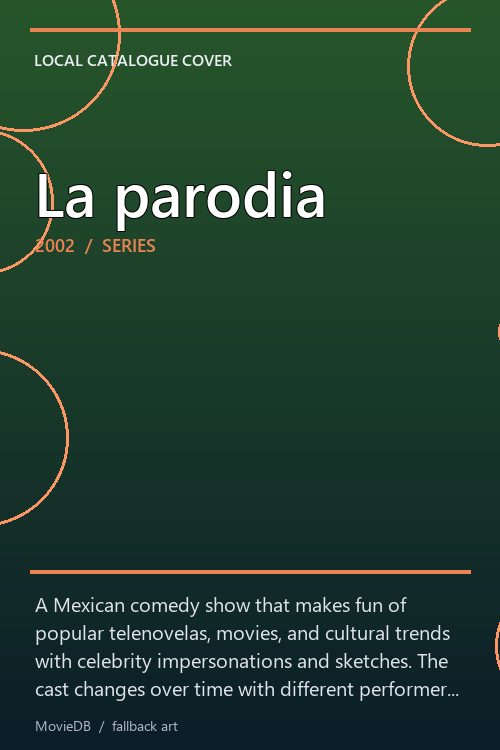 La parodia poster