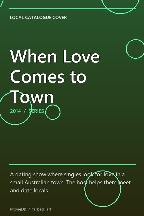 When Love Comes to Town poster