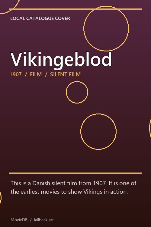 Vikingeblod poster