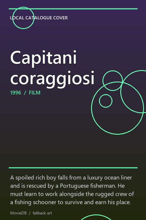 Capitani coraggiosi poster