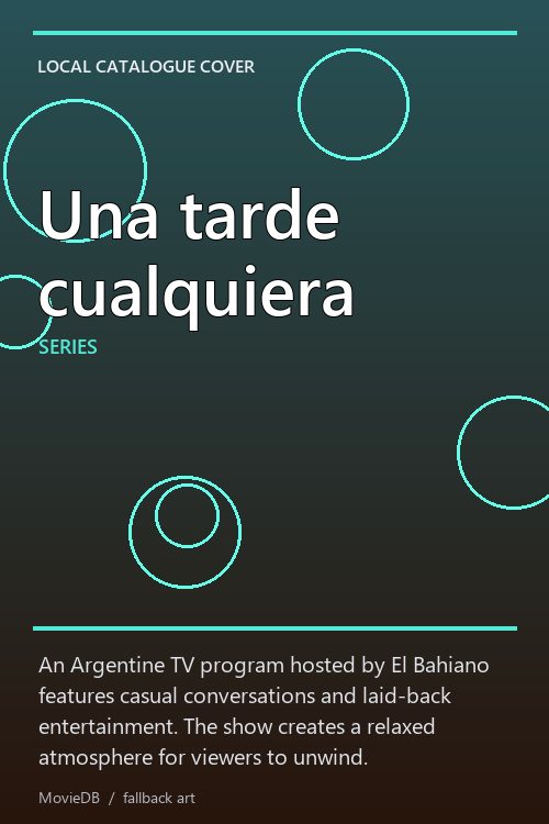 Una tarde cualquiera poster