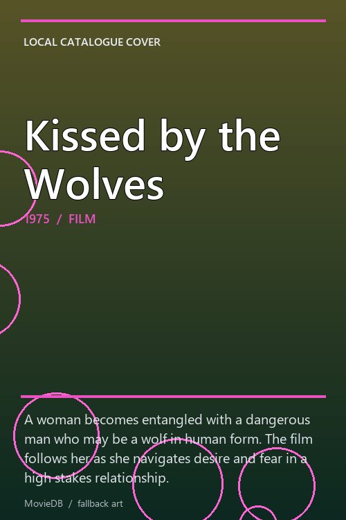 Kissed by the Wolves poster
