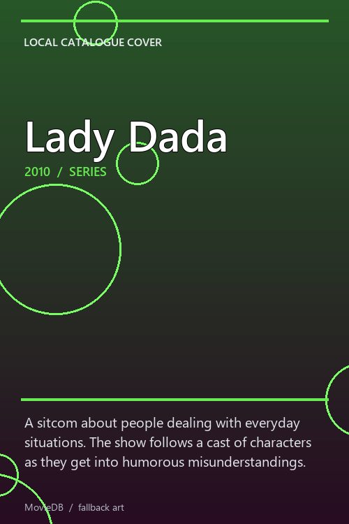 Lady Dada poster