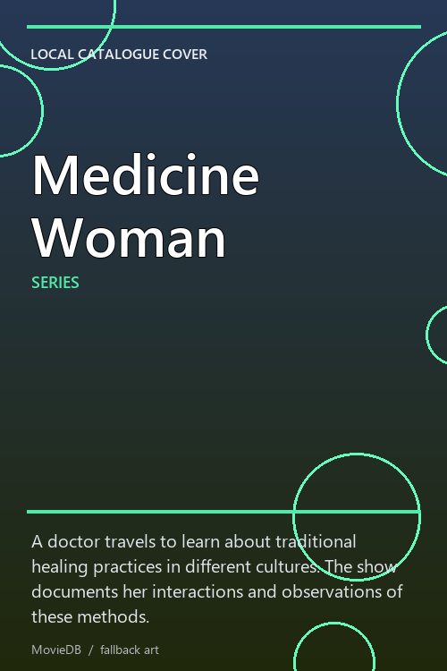 Medicine Woman poster
