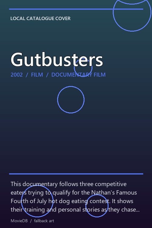 Gutbusters poster