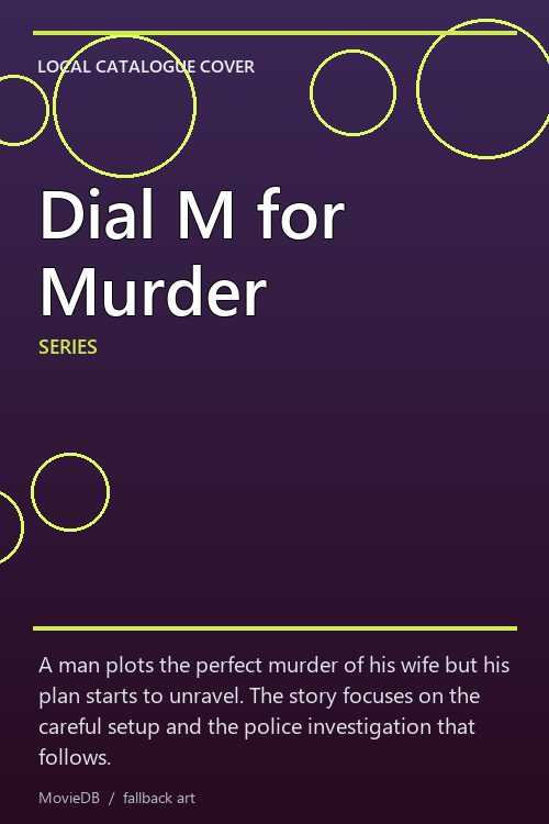 Dial M for Murder poster