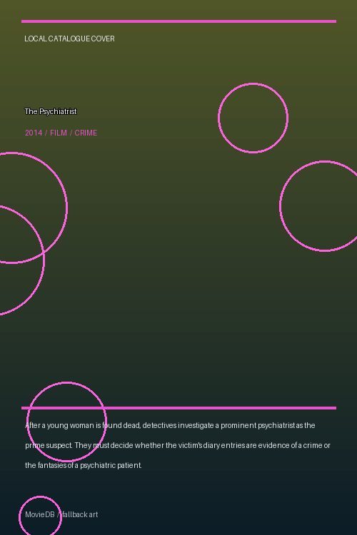 The Psychiatrist poster