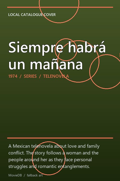Siempre habrá un mañana poster