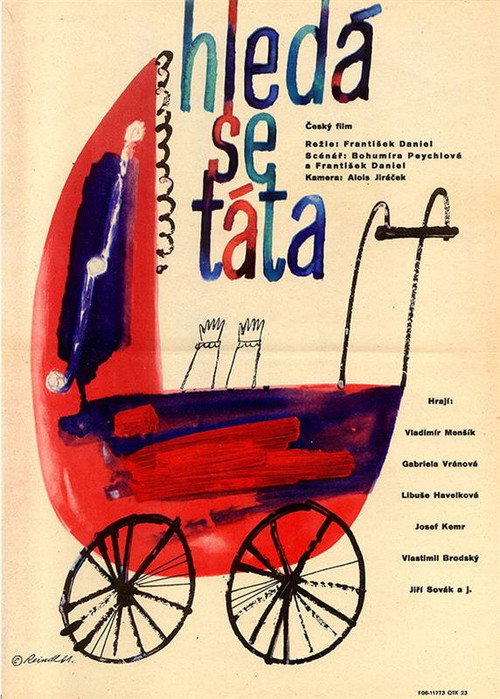 Hledá se táta poster
