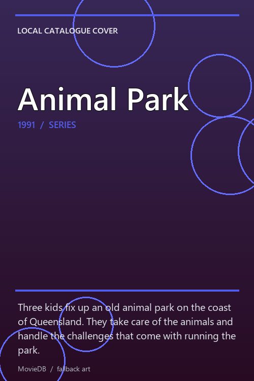Animal Park poster