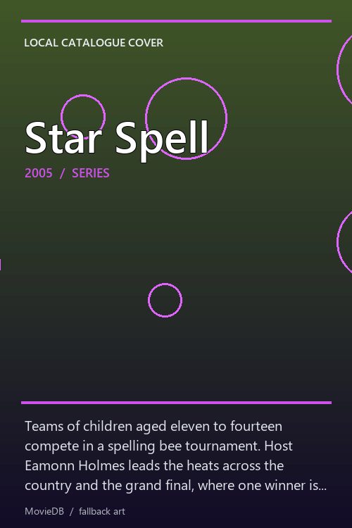 Star Spell poster