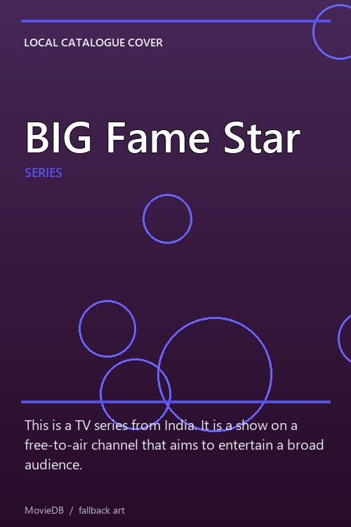 BIG Fame Star poster