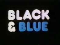 Black and Blue poster