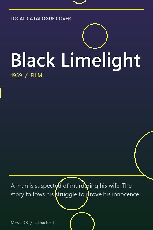 Black Limelight poster