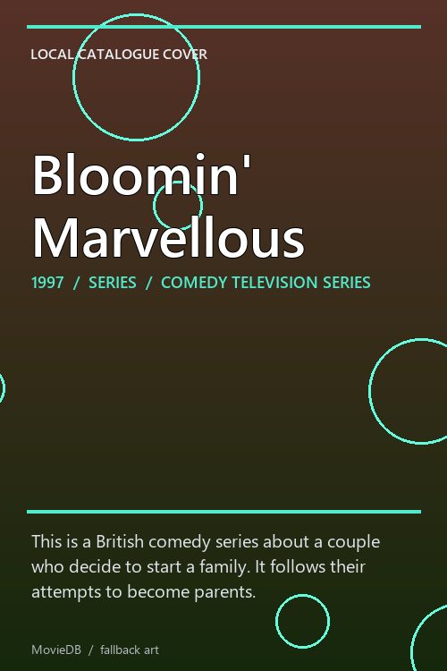 Bloomin' Marvellous poster