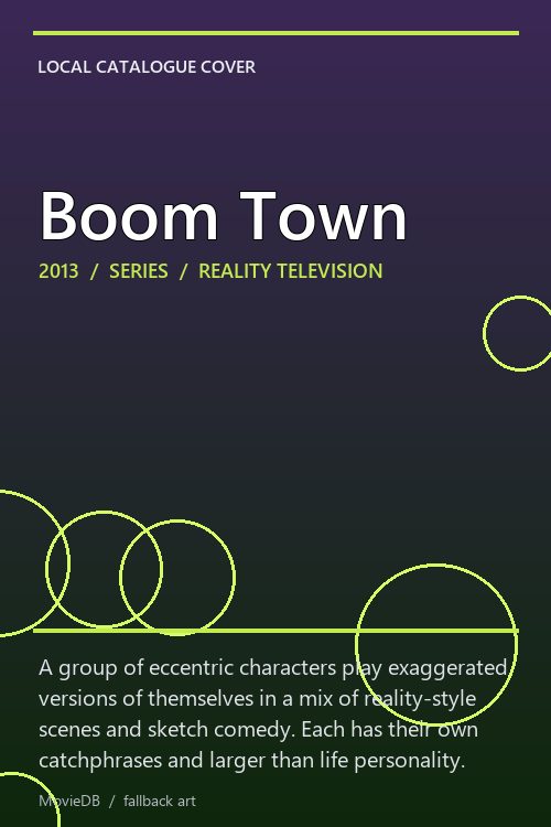Boom Town poster