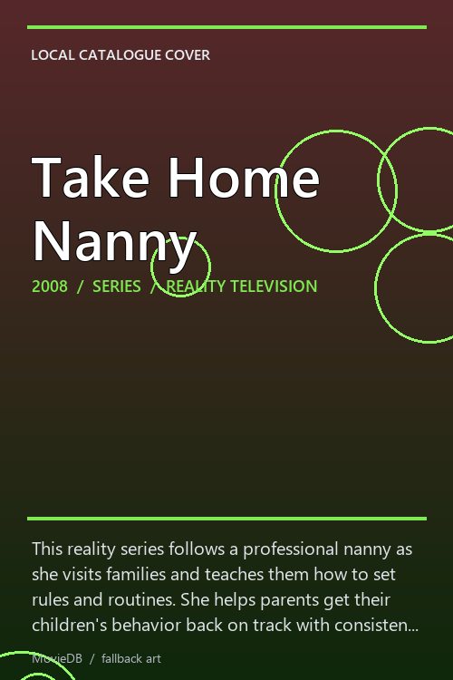 Take Home Nanny poster