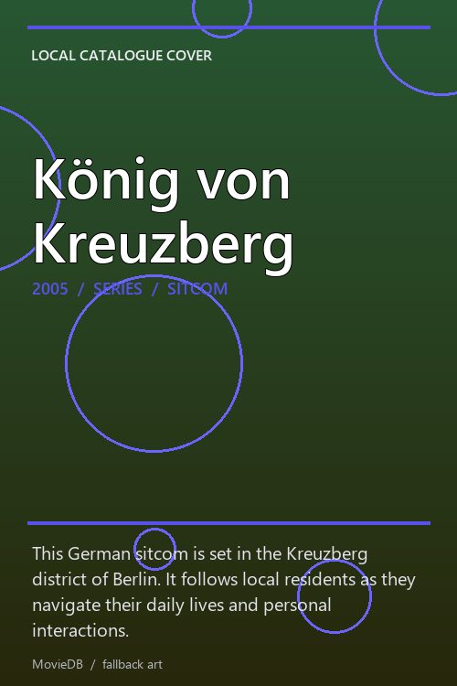 König von Kreuzberg poster