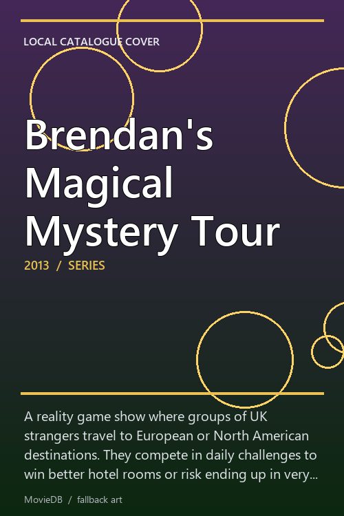 Brendan's Magical Mystery Tour poster