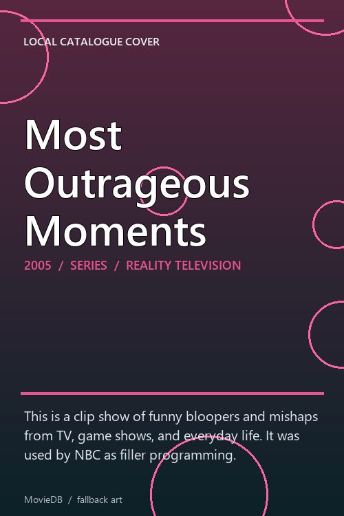 Most Outrageous Moments poster